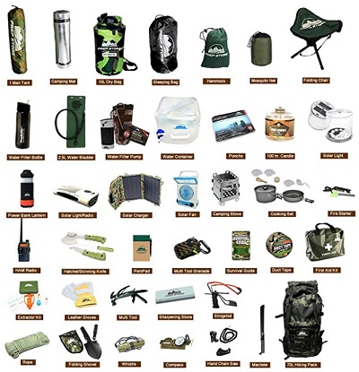 緊急サバイバルパック サバイバルキット